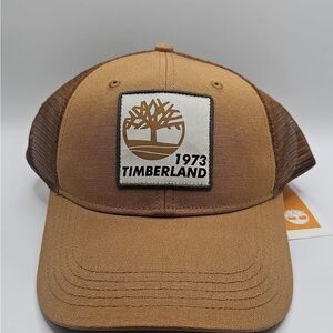 Timberland Tan and Brown Cap